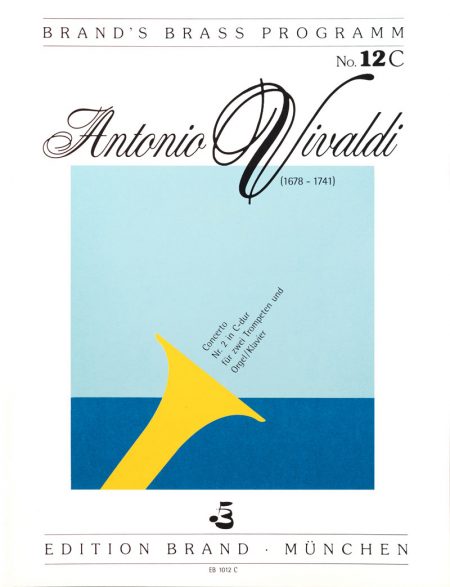 Antonio Vivaldi<br>Concerto Nr. II in C-Dur für 2 Trompeten und Klavier/Orgel