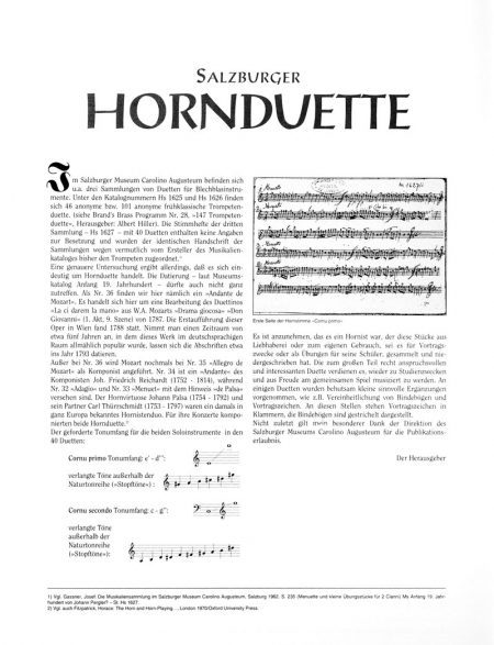 Anonym<br>40 Salzburger Hornduette – Bild 2