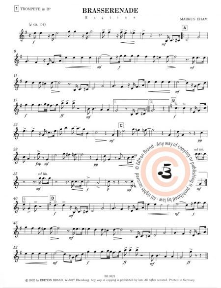 Markus Eham<br>Brasserenade – Ragtime – Bild 3