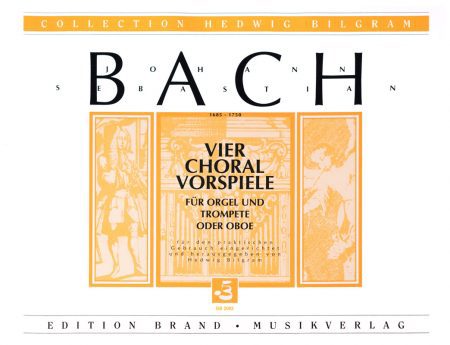 Johann Sebastian Bach<br>4 Choralvorspiele für Trompete und Orgel
